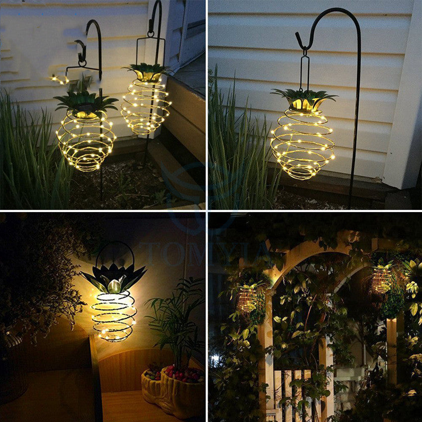 Pineapple Solar Lights