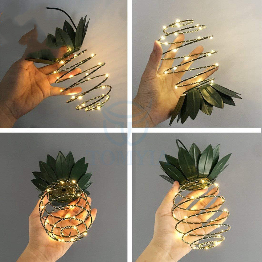 Pineapple Solar Lights