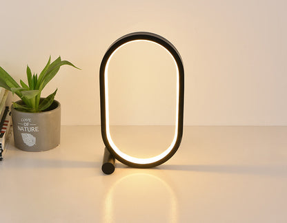 Oval Acrylic Creative Night Lamp